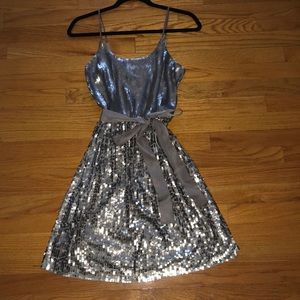 Express sequin dress